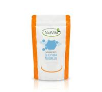 Pure Magnesium Glycinate Powder 200g - High Strength 400mg Elemental Ions - 100% Active Ingredient with NO Fillers - Premium Bisglycinate for Muscle & Energy Support - NatVita (1)