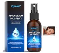 Pure Magnesium Oil Spray, 100% Natural Mg Oil for Feet, Effective in Relieving Muscles, Pure Natural Topical Magnesium Spray for Sleep, Easy to Absorb and Use, Safe and Effective, 60ml