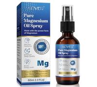 Pure Magnesium Oil Spray, 100% Natural Ultra Pure Magnesium Spray, Non-GMO Magnesium Spray for Feet,Magical Magnesium Body Spray, Safe and Effective 60ML