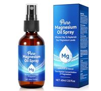 Pure Magnesium Oil Spray, 60ml Magnesium Spray, Magnesium Oil for Feet, Perfect for Sports, Relaxing & Sleep