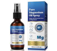 Pure Magnesium Oil Spray, Magnesium Oil Spray for Feet 2.0 Fl Oz