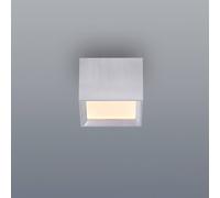 PURE Manhattan LED ceiling lamp, stone, 1-bulb, CCT