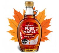 Pure Maple 100% Canadian Organic Maple Syrup, Amber Rich 312g