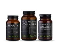 Pure Marine Collagen, Plant-Based Vitamin C, Beauty with Plant-Based Ceramides - Skin, Hair & Nail Support Bundle for Collagen & Radiance