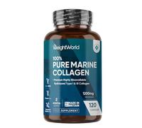 Marine Collagen Supplements for Women & Men - 100% Pure - 120 Capsules - 1200mg Per Serving - 2 Months Supply- Highly Bioavailable Type 1 & 3 Hydrolysed Fish Collagen Peptides