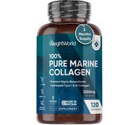 Marine Collagen Supplements for Women & Men - 100% Pure - 120 Capsules - 1200mg Per Serving - 2 Months Supply- Highly Bioavailable Type 1 & 3 Hydrolysed Fish Collagen Peptides