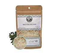 Pure Mastiha Resin Incense Tears from Chios - Natural Greek Mastic Tree Resin for Aromatherapy, Meditation, Spiritual Cleansing & Relaxation - Premium Handpicked Frankincense Alternative