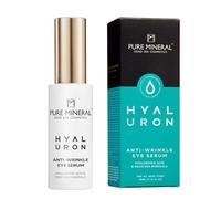 Pure Mineral - Anti-Wrinkle Eye Contour Serum with Hyaluron for All Skin Types - Reduces Wrinkles & Dark Circles, Intense Hydration - Silicone-Free, Sulfate-Free, Paraben-Free - 30ml