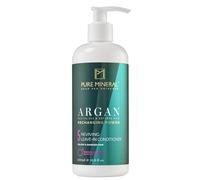 PURE MINERAL - Argan Oil Leave-In Conditioner - 350ml | Argan oil leave-in conditioner detangles, hydrates and makes dry hair easier to style.
