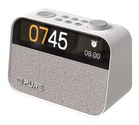 Pure MOMENT Alarm Clock Radio with DAB+ & Bluetooth - White