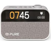PURE Moment Charge DABﱓ Bluetooth Radio - Cotton White, White