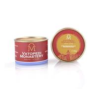 Pure Monastic Incense from Mount Athos with The Authentic Traditional Recipe and Violet Scent 50gr