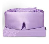 Pure Mulberry Silk Sleep Mask, Wide Cushioned Band, Light Blocking, Adjustable