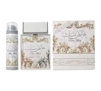 Pure Musk Eau De Parfum 100ML + Perfumed Deodorant 50ML Gift Set - Elegant and Subtle Musk Fragrance for Men & Women - Luxurious Long-Lasting Scent for Daily Freshness