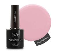 Halo Easibuild Builder Gel 15ml - Dare 2 Bare Pink. UV/LED Builder Gel For Nails, Natural Growth & Nail Strengthener. Nude Pink Builder Gel For Nail Art & Professional Manicure Repair