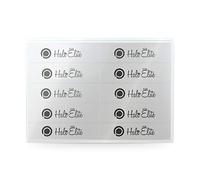 Pure Nails Halo Elite White Buffer Blocks 120/120 Grit (Pack of 10)