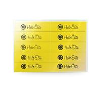 Pure Nails Halo Elite Yellow Buffer Blocks 220/220 Grit (Pack of 10)