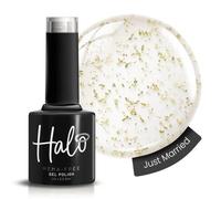 Halo Gel Polish 8ml - Just Married. UV/LED Gel Nail Polish, Long Lasting & Easy To Apply. Soak Off Gel Polish, Nail Art Colours For Manicure & Pedicure. Gel Polish For Professional & Home Use.