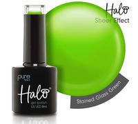 Pure Nails Halo Gel Polish Stained Glass Green