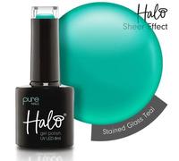 Pure Nails Halo Gel Polish Stained Glass Teal
