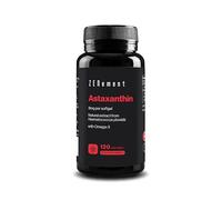 Astaxanthin, 80 mg from Haematococcus Pluvialis Microalgae Providing 8 mg of Astaxanthin per Softgel - 10% Pure Astaxanthin - 120 Softgel Capsules with Gelatin - with Omega 3 - Zenement