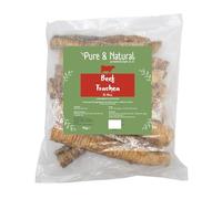 Pure & Natural Beef Trachea for Dogs 25cm-30cm - Natural Dog Chews Long Lasting Healthy Dental Chews with Collagen - 1kg Bag