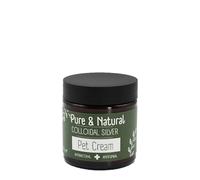 Pure & Natural Colloidal Silver Cream for Pets - Soothing Moisturiser, Antibacterial, Antifungal, Itch Relief for Dogs & Cats - 100g