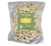 Pure & Natural Puffed Chicken Feet for Dogs - High Protein & Low Calorie, Soft & Light Healthy Dog Treats for Puppy and Senior Dogs - 1kg Bulk Box
