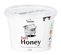 Pure Natural Soft Honey 0.5 KG (2 * 250 gram Cups) - Unpasteurised, Unfiltered, Crystallized, Natural Honey by Nordmel