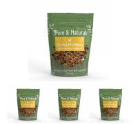 Pure & Natural Superfoods Air Dried Chicken Mini Bones Treats with Blueberries & Cranberries - Dog Treats Healthy and Immune Support for Dogs - 100g (Pack of 4)