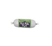 Pure & Natural Wet Dog Food Pate Chub Roll, 97% Duck 80g - High Meat Content, Moist, Grain Free Dog Food for All Breeds