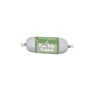 Pure & Natural Wet Dog Food Pate Chub Roll, 97% Rabbit 80g - High Meat Content, Moist, Grain Free Dog Food for All Breeds