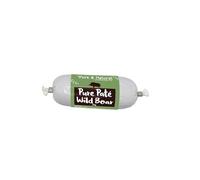 Pure & Natural Wet Dog Food Pate Chub Roll, 97% Wild Boar 80g - High Meat Content, Moist, Grain Free Dog Food for All Breeds