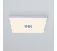 PURE Neo LED ceiling light, 45 cm, aluminium, CCT, remote control