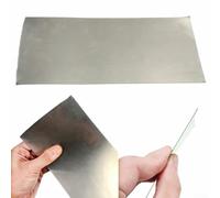 Pure Nickel Foil Sheet 0 3mm Thick 100x200mm Suitable for Catalyst Manufacturing and Alkali Resistant Equipment