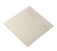 Pure Nickel Ni Sheet Plate, 100 mm × 100 mm × mm for Electroplating Anode Element, Silver-Colored Antioxidant & Heat-Resistant