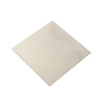 Pure Nickel Sheet Plate 100x100mm, 0.5-3mm Thickness, for Electroplating Anode, Alkali-Resistant & High-Temp