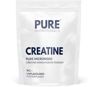 Pure Nutritionals Creatine Monohydrate Powder 1kg - Unflavoured, 100% Pure Micronised Creatine for Strength, Power & Muscle Performance, Easy to Mix Creatine Powder | 284-142 Servings