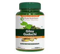 Pure Nutriton Giloy Guduchi Extract Capsule 700mg | 120 Veg Caps | Immune Health Support | 700mg Giloy Extract Equivalent to 5200mg Giloy Powder | Non GMO