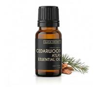 Pure Organic Cedarwood Essential Oil 10ml - Certified Organic Aromatherapy Oil for Diffuser Humidifier & Massage Blends - Undiluted Pure Natural Essentials for Skin, Hair & Bath, Vegan Cruelty-Free