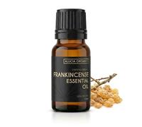 Pure Organic Frankincense Essential Oil 10ml - Certified Organic Aromatherapy Oil for Diffuser Humidifier & Massage Blends - Undiluted Pure Natural Essentials for Skin, Hair & Bath, Vegan Cruelty-Free