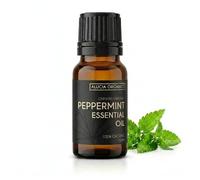 Pure Organic Peppermint Essential Oil 10ml - Certified Organic Aromatherapy Oil for Diffuser Humidifier & Massage Blends - Undiluted Pure Natural Essentials for Skin, Hair & Bath, Vegan Cruelty-Free