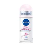 Nivea Pure Pearl & Beauty Roll-On Deodorant 50 ml Antiperspirant Roller for Nourished Armpit Skin 48-Hour Deodorant with Antibacterial Protection