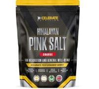Pure Pink Himalayan Salt - Coarse Crystals | 100% Natural | Gluten Free | Vegan | Vegetarian | Premium Quality by Xcelerate (1kg)