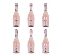 Pure Pink Prosecco Rosé DOC Sparkling Wine Italy 11% ABV 6 x 75cl