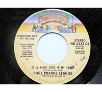 Pure Prairie League - Pure Prairie League Still Right Here In My Heart 7" Casablanca NB2332 EX 1981 US pressing, demo