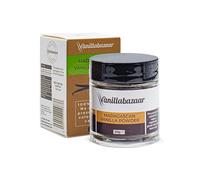 Pure Premium Madagascan Vanilla Bean Powder (20g) | Pure Powder for Baking & Puddings | Natural Ground Beans | Professional-Grade Vanilla | Vanillabazaar