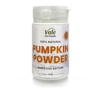 Pure Pumpkin Powder for Dogs 200g - Natural Dog Food Topper & High Fibre Digestive Aid Supplement for Nutrition, Firm Stool, Relief, Lick Mat & More - Sprinkle Dry or Wet for Puree Paste