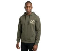 Pure Racer Age Worn Letters Hoodie Green 3XL Men
