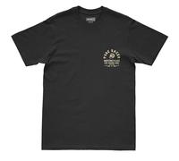 Pure Racer Age Worn Letters Short Sleeve T-shirt Black 2XL Men
